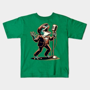 Singing frog Kids T-Shirt